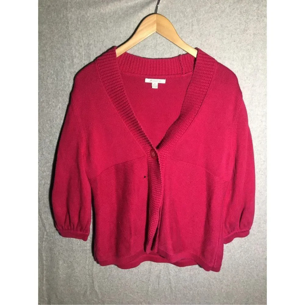 Womens JM Collection Cardigan Pink Feminine Valentines Day Lover Taylor Swift
